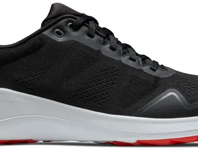 FootJoy Flex (2023) Herre Golfsko Uden Spikes - Black/White/Red - Str. 40 Normal