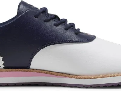 Puma Avant Vandtætte Dame Golfsko Uden Spikes - Puma White/Deep Navy - Str. 37 Normal