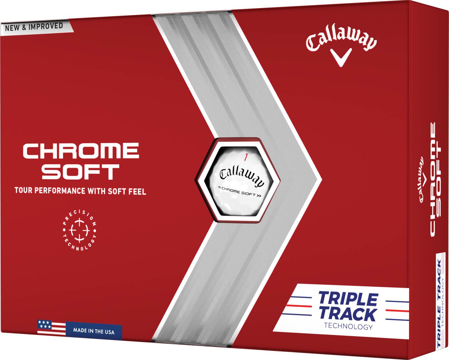Callaway Chrome Soft Triple Track (2022) Logobolde