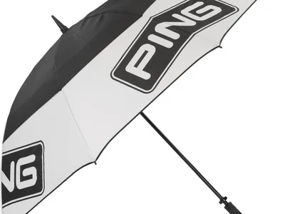 Ping Tour Paraply - Black/White