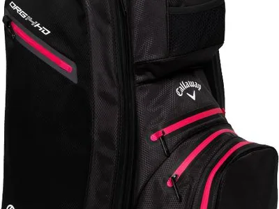 Callaway Org 14 HD (2025) Vandtæt Dame Vognbag - Black/Charcoal/Pink