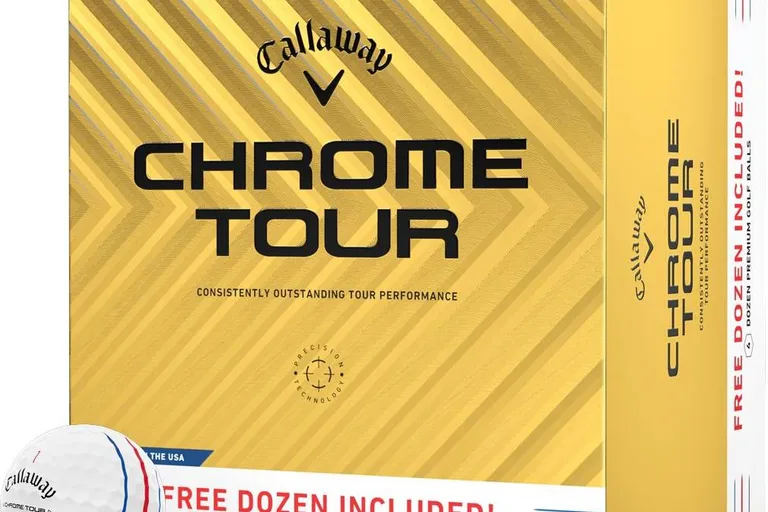 Callaway Chrome Tour Triple Track 4 Dozen (2024) Golfbolde - Hvid