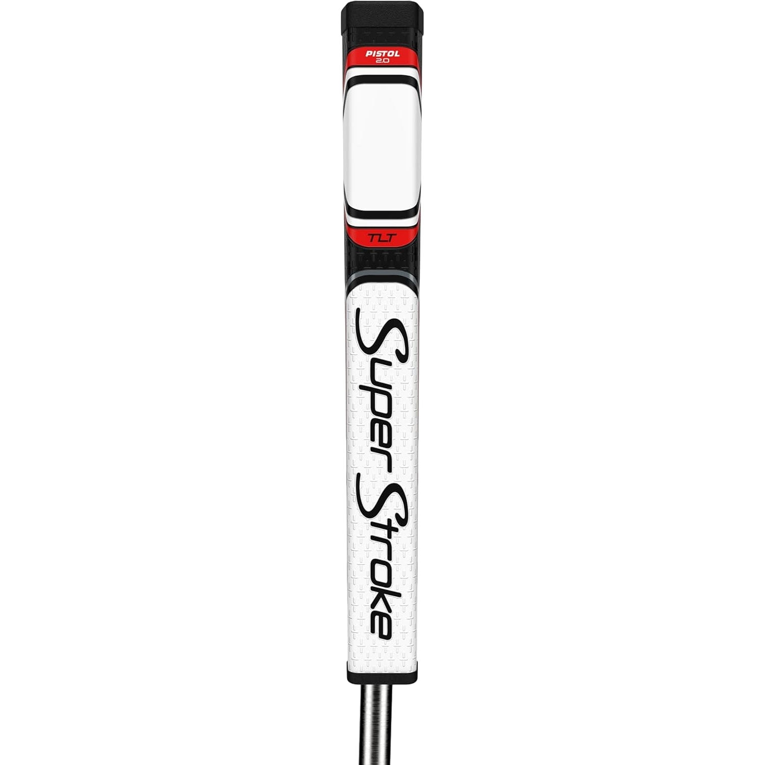 Super Stroke Puttergreb TLT Pistol 2.0 Højrehåndet, hvid/rød