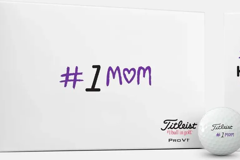 Titleist #1 Mom Pro V1 (2025) Golfbolde - White