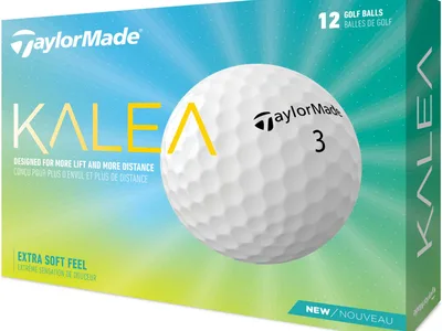 Taylormade Kalea (2022) Dame Logobolde - Hvid