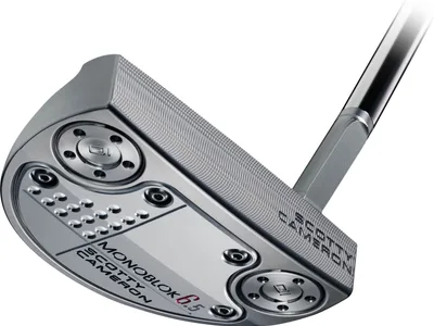 Scotty Cameron MONOBLOK 6.5 (2022) Slant Neck Herre Putter - Chrome - Højre - Str. 34" - Scotty Cameron Pistolero Plus Standard Sort/Grå