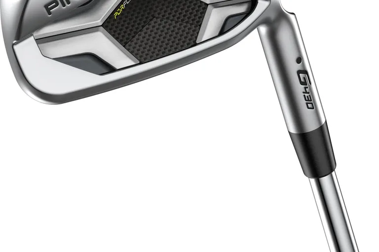Ping G430 (Blue Dot) Herre Jernsæt - Chrome - Højre - 6-9, PW, 45.5 - Ping AWT 2.0 Regular Stål