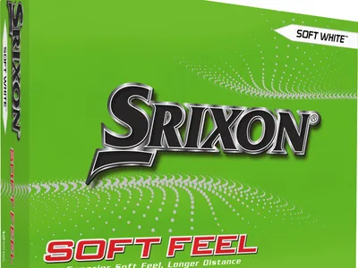 Srixon Softfeel (2023) Logobolde - Hvid