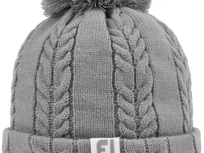 FootJoy Cable Knit Bobble Dame Hue