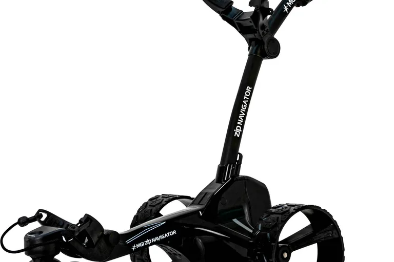 MGI Zip X7 Navigator (2024) Elektrisk golfvogn - Black - 299Wh, 24v (27 Huller)