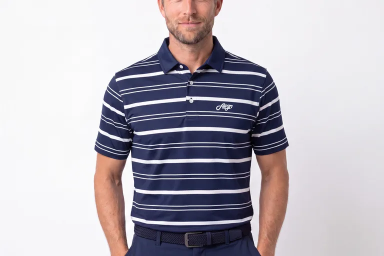 Noah Stripe Polo