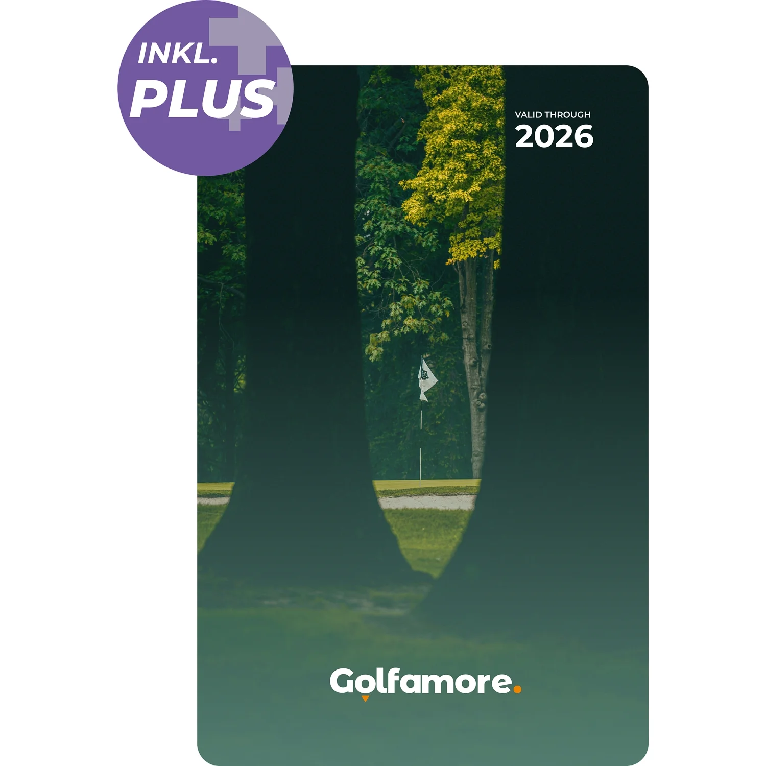 Golfamore Greenfee-kort Plus 2026 + 2027