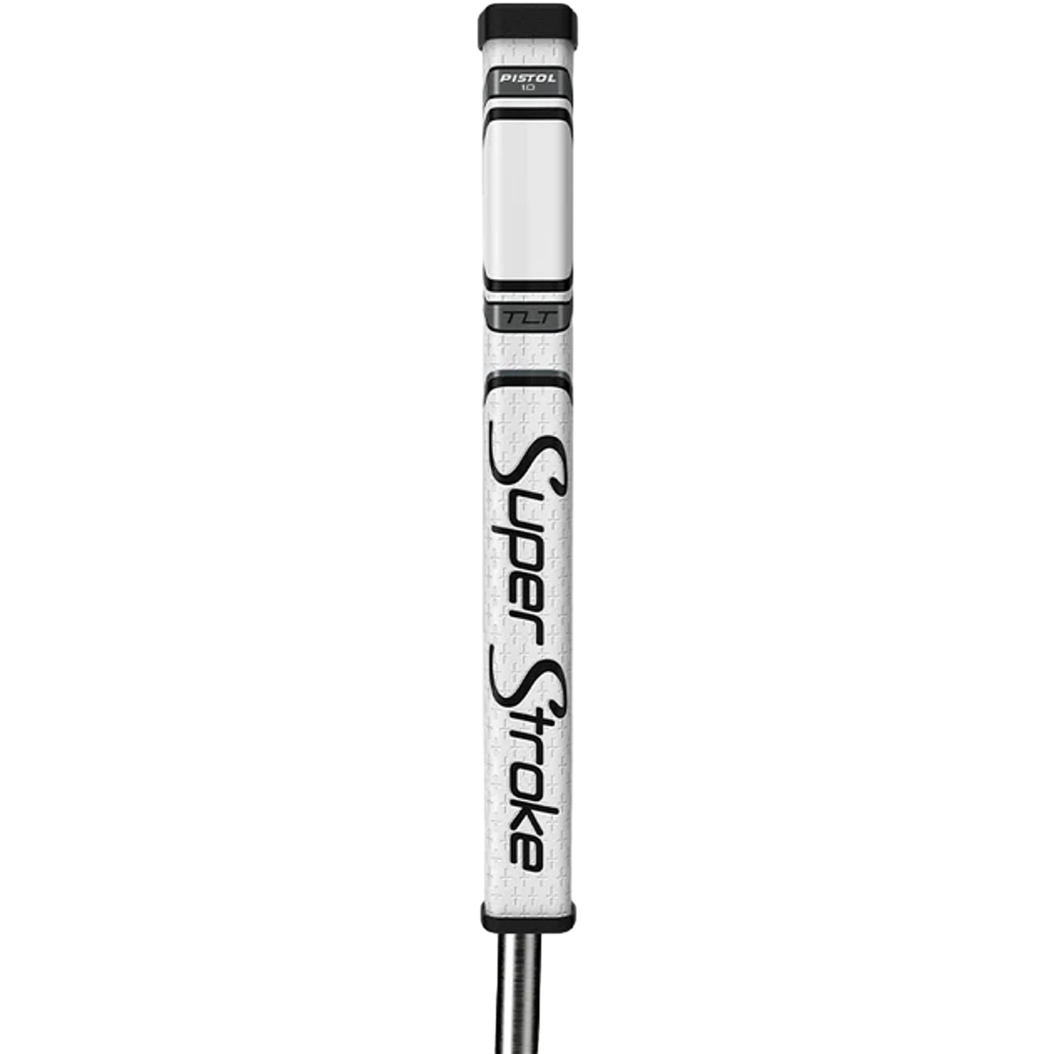 Super Stroke Puttergreb TLT Pistol 1.0 Højrehåndet, hvid/sølv