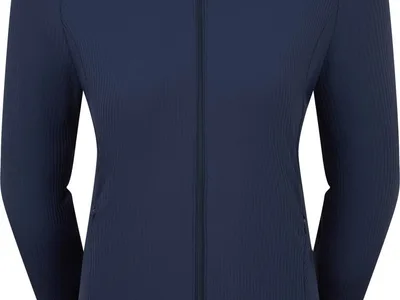 FootJoy Full-Zip Rib Midlayer Dame Cardigan