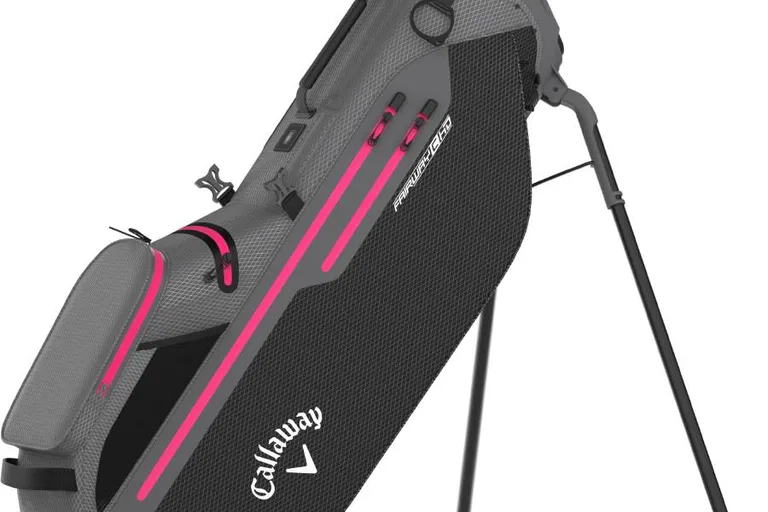 Callaway Fairway C HD (2025) Vandtæt Dame Bærebag - Black/Charcoal/Pink
