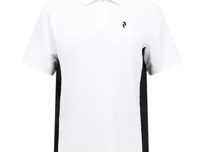 Peak Performance Polo Swift, hvid/sort