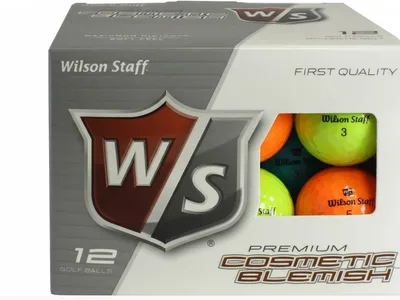 Wilson Staff Duo Soft Cosmetic Blemish Golfbolde - Farvet