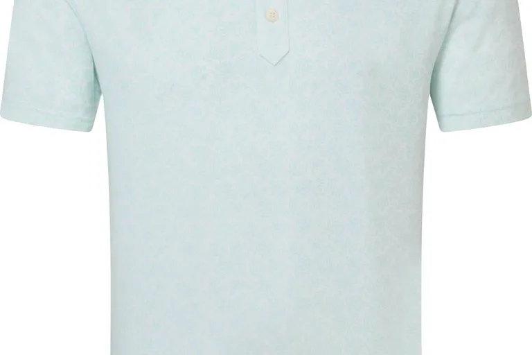 FootJoy Wingtip Floral Lisle Herre Poloshirt