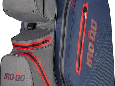 Bennington IRO QO14 Vandtæt Vognbag - Navy/Charcoal/Red