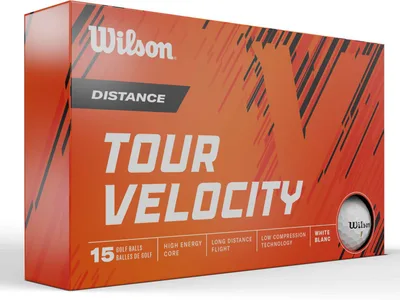 Wilson Staff Tour Velocity Distance (2024) Golfbolde - Hvid