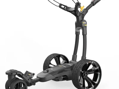 PowaKaddy RX12 GPS Elektrisk golfvogn - Black - 299Wh, 29.6V (18 Huller)