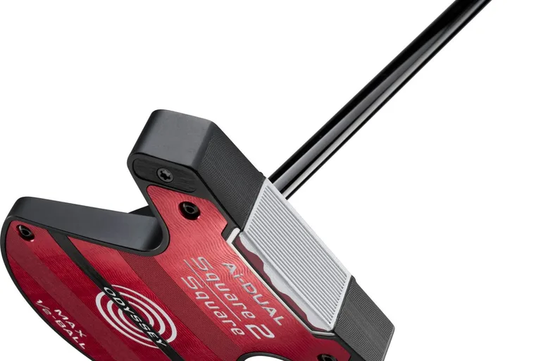 Odyssey Ai-Dual Square 2 Square Max 1/2 Ball Straight Neck Putter