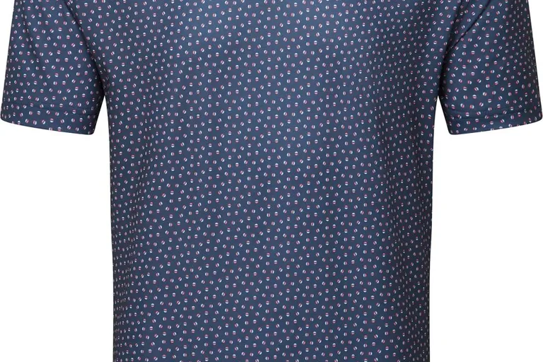FootJoy Bounch Print Pique Herre Poloshirt