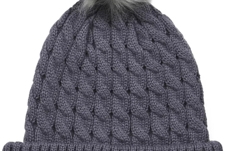 Titleist Cable Knit Pom Pom Hue - Washed Indigo/White/Grey - Str. Onesize