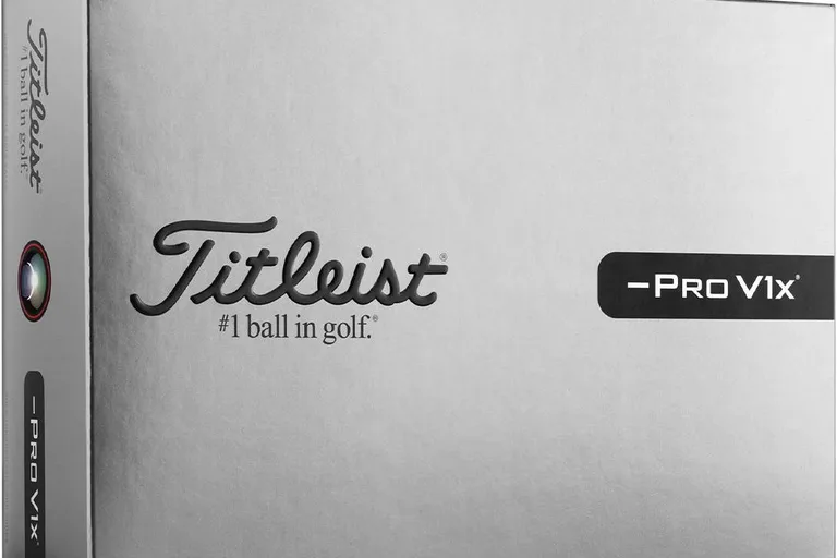 Titleist Pro V1x Left Dash (2026) Golfbolde - White