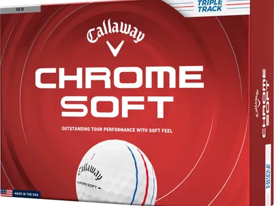 Callaway Chrome Soft Triple Track (2026) Golfbolde - White/Multi