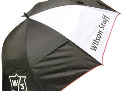 Wilson Staff Canopy 62" Paraply - Black/White