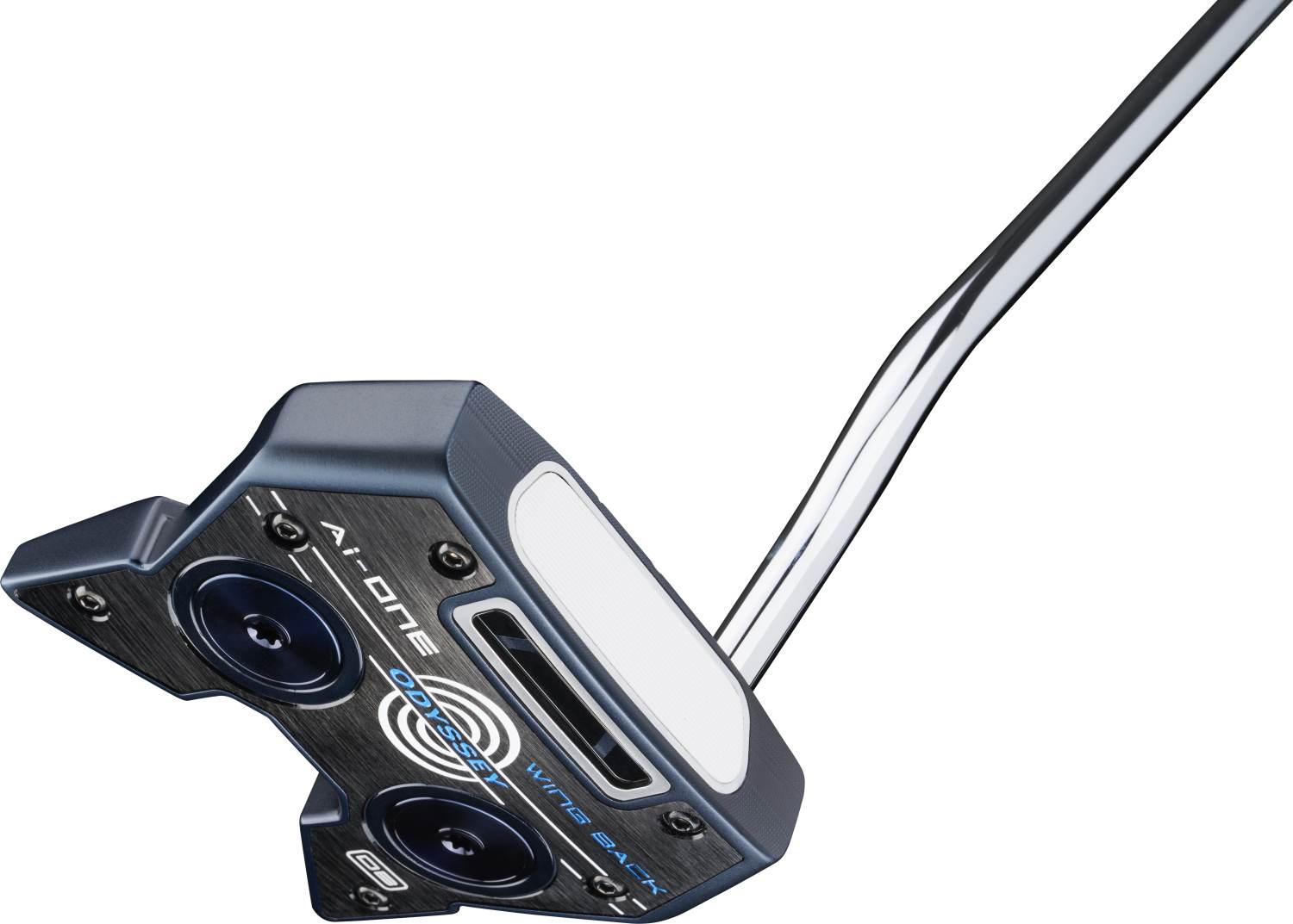 Odyssey Ai-One Wing Back DB Double Bend Neck Putter