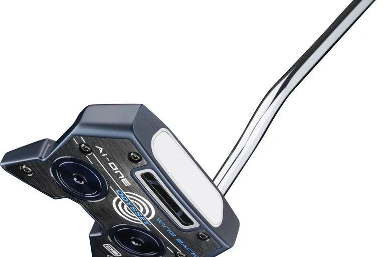 Odyssey Ai-One Wing Back DB Double Bend Neck Putter