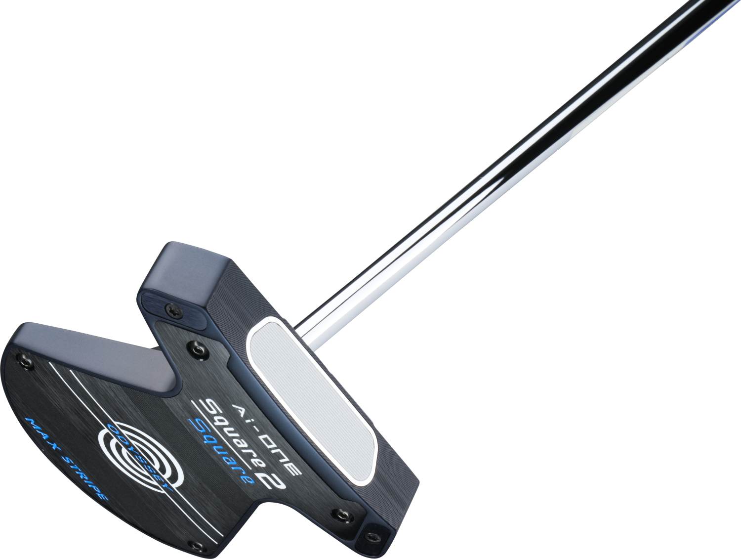 Odyssey Square 2 Square Max Stripe Straight Neck Putter