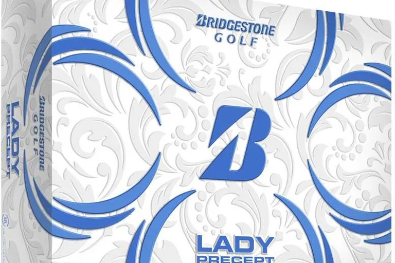 Bridgestone Precept Lady Dame Golfbolde - Hvid