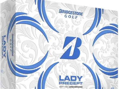 Bridgestone Precept Lady Dame Golfbolde - Hvid