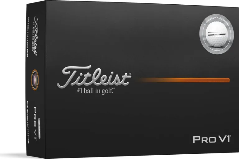 Titleist Pro V1 Enhanced Alignment (2025) Golfbolde - White
