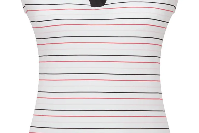 FootJoy Striped Sleeveless Dame Poloshirt