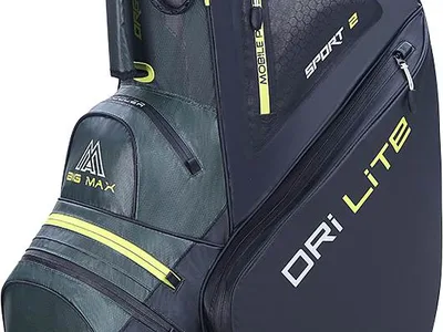 Big Max Dri Lite Sport 2 Vandtæt Vognbag - Forrest Green/Black Lime